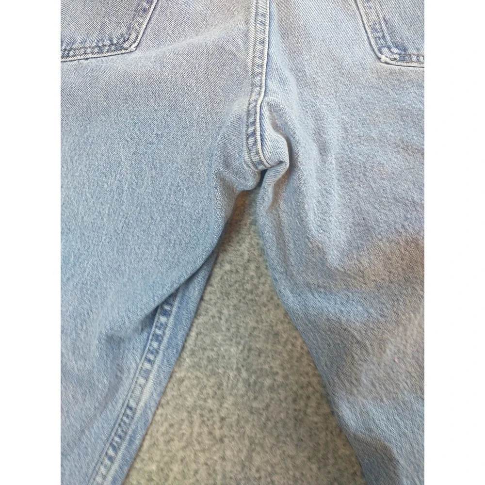 Wrangler Mens 9760WDR Light Wash Straight Leg Cotton Denim Jeans Blue 36x29